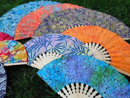 Ventagli in batik