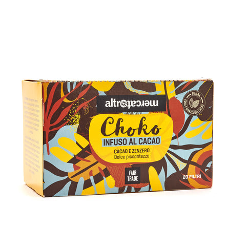 Choko - Infuso Cacao e Zenzero | COD. 00003459 | 20 filtri - 50 g