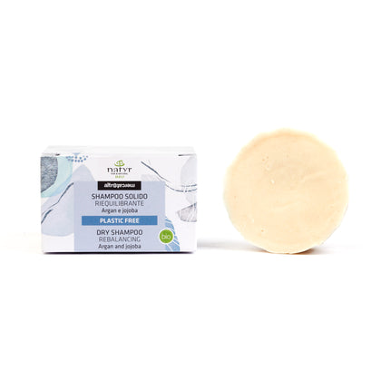 Shampoo solido - riequilibrante - argan e jojoba -bio | COD. 00003761| 55 gr