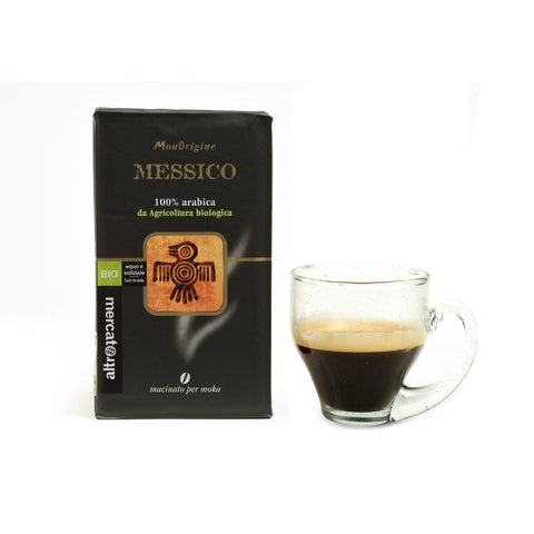 CAFFÈ 100% ARABICA MACINATO MONORIGINE MESSICO - BIO | COD. 00000384 | 250 g - Altromercato Shop Angoli di Mondo