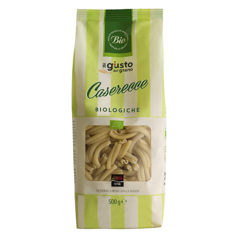 CASERECCE DI SEMOLA DI GRANO DURO - BIO | COD. 00000543 | 500 g - Altromercato Shop Angoli di Mondo