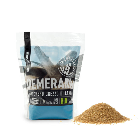 ZUCCHERO GREZZO DI CANNA DEMERARA - BIO | COD. 00001143 | 500 g