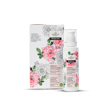 IDROGEL STRUCCANTE RIEQUILIBRANTE ROSA DI DAMASCO - BIO | COD. 10000117 | 150 ml