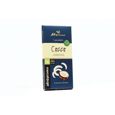 MASCAO FONDENTE AL LATTE DI COCCO - BIO | COD. 00000879 | 80 g
