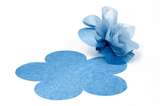 SILK PAPER FUSTELLATA A FIORE / 25 pz