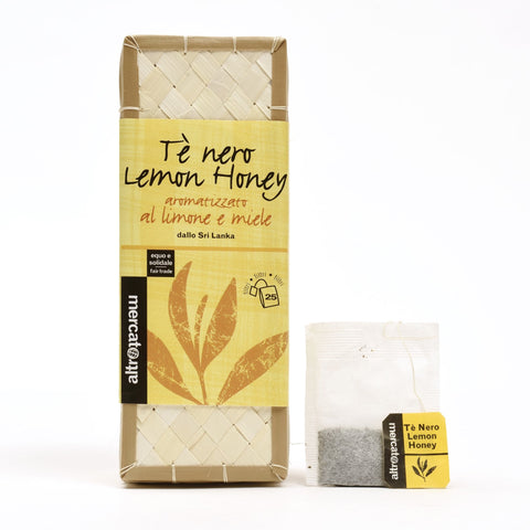 TÈ NERO LEMON HONEY CESTINO IN FILTRI SRI LANKA | COD. 00000807 | 25 filtri - 50 g